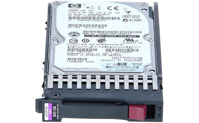 HP - 619286-001 - M6625 300GB 6G SAS 10K rpm SFF (2.5-inch) Dual Port Hard Drive