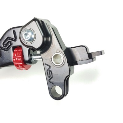 ASV C5 Clutch Lever Black Short Kawasaki Ninja ZX1100 ZX11 1990-01