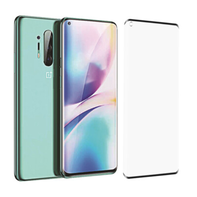 9H Full Coverage Tempered Glass Screen Protector For One Plus 8 Pro/One Plus 8