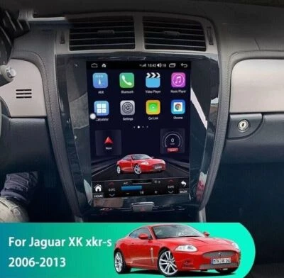 HUANYI 12.1''Car Stereo Radio Android Carplay 8+256GB For Jaguar XK XKR XKR-S 2006-2013