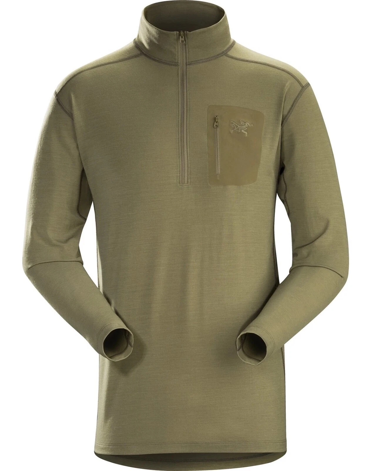NWT Arc’teryx Leaf Crocodile Cold WX Zip Neck AR Merino Wool Base Layer sz XL