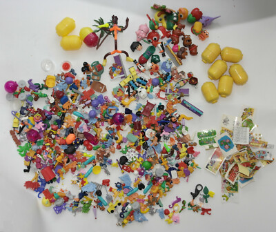 Ferrero Collectors Ü Egg Bundle Vintage Game Figures Over 500 Pieces 90s + Excellent