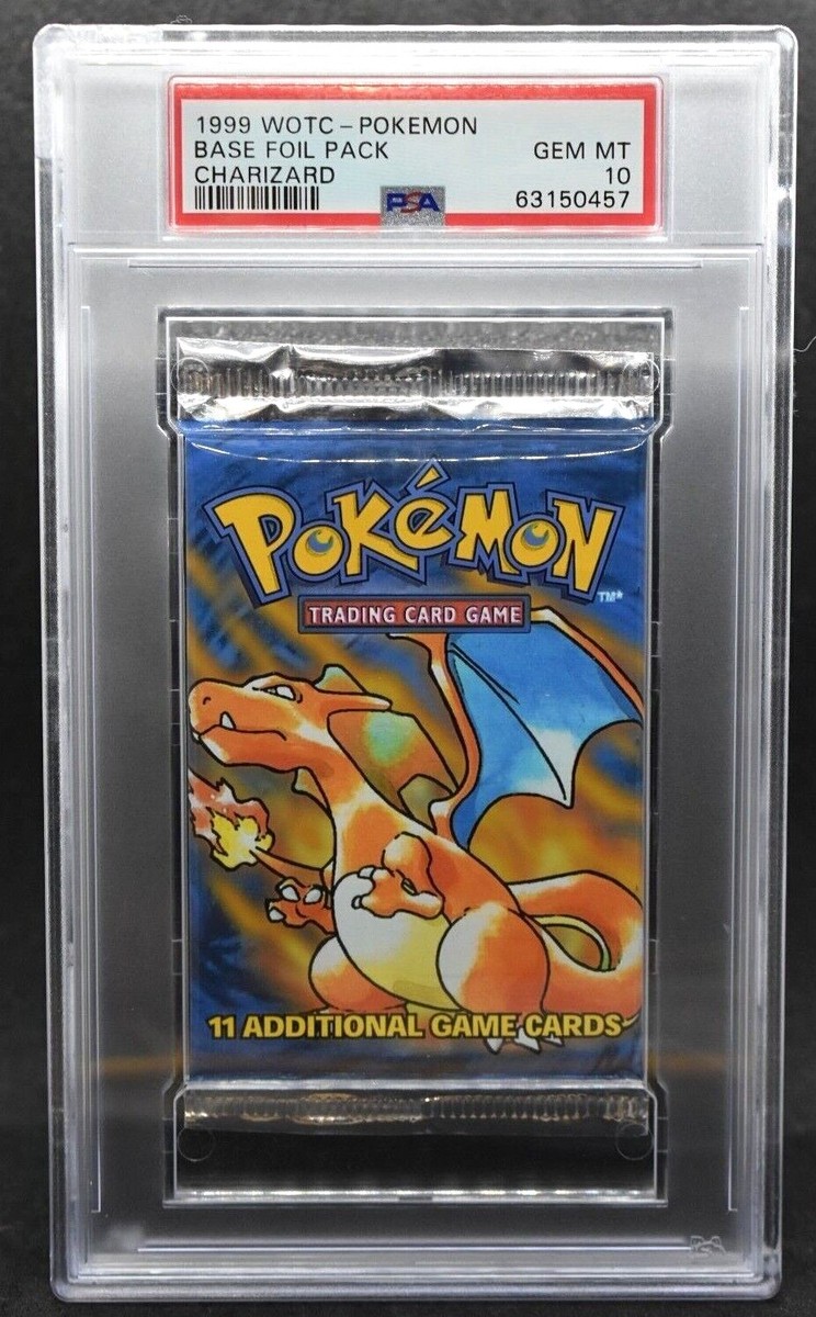 ポケモンカードゲーム Pokemon Basis Set Boosterpack Edition Pokémon Base Set Unlimited Booster Pack (Charizard Artwork