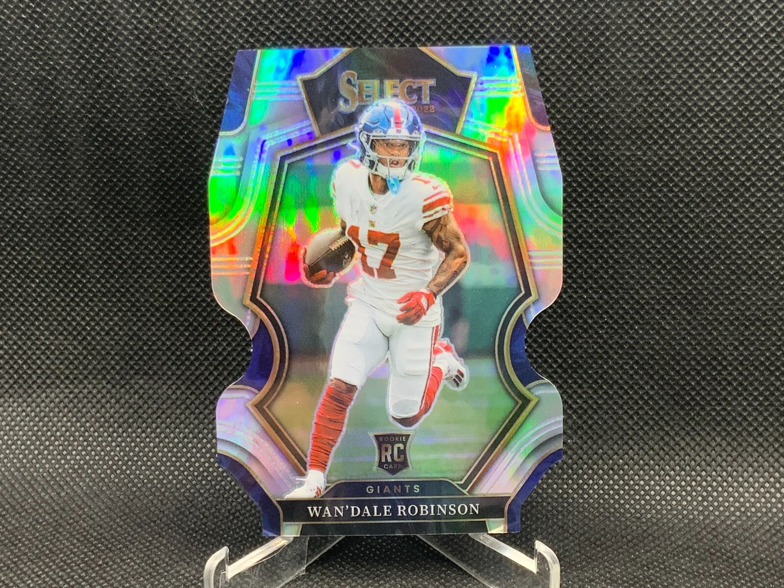 2022 Select WAN'DALE ROBINSON Silver Holo Die-Cut RC Premier Level #174 Giants