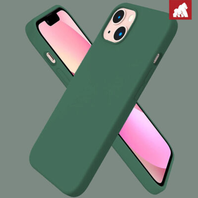 Für Apple Silikon Case für iPhone 15 Pro Max Stoßfest Gummi Schutzhülle