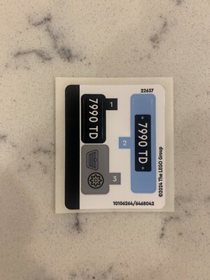 LEGO STICKER SHEET for 76424 Flying Ford Anglia, New & Genuine! | eBay