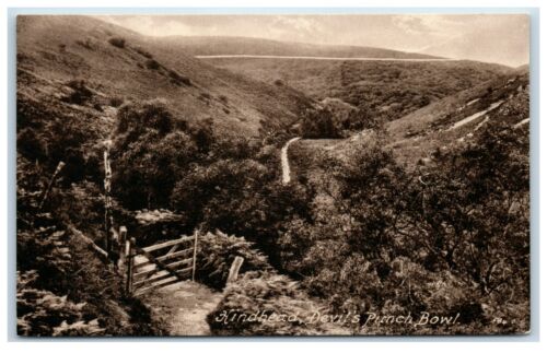 Postcard Hindhead Surrey England Devil's Punch Bowl
