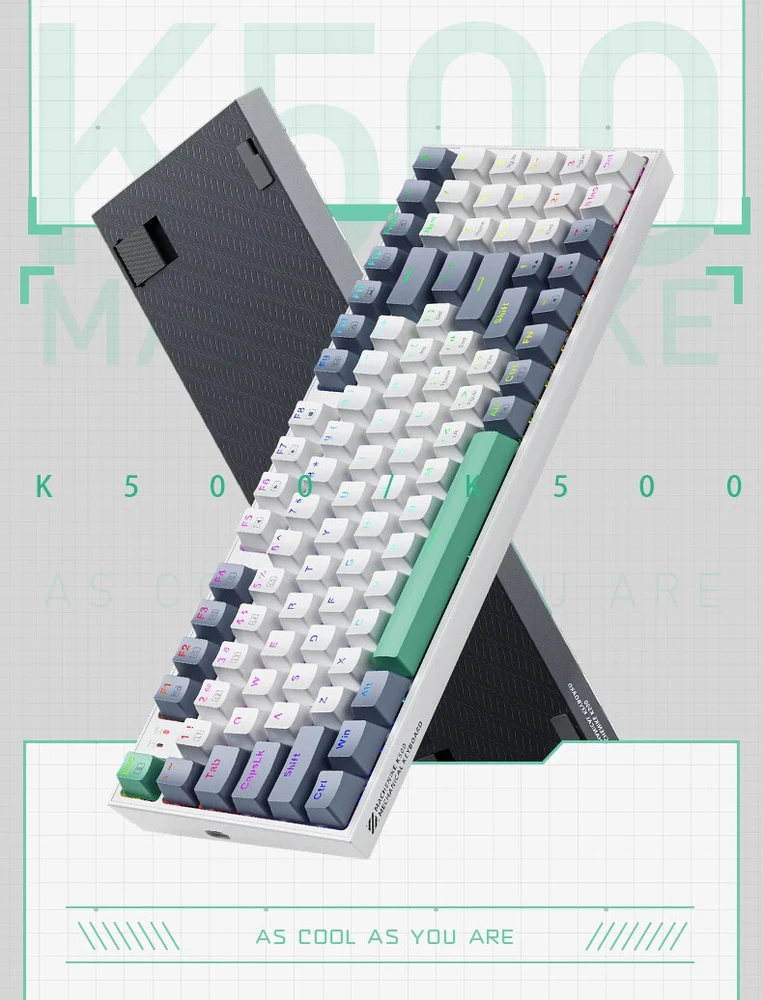 K500 94-Key Hot Swappable Wired Mechanical Gaming Keyboard