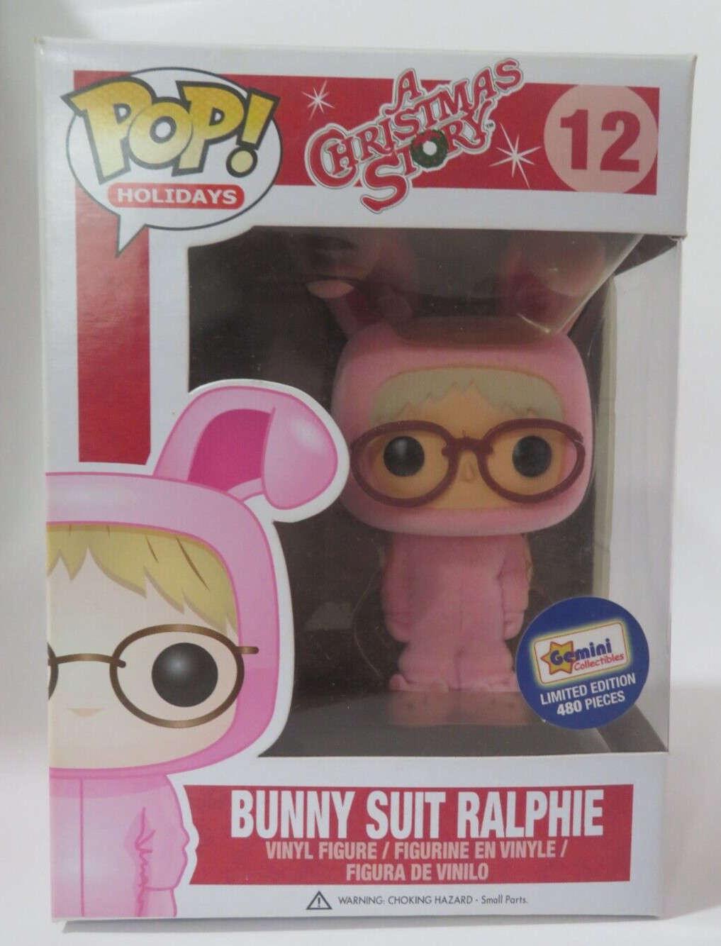 Funko Pop Bunny Suit Ralphie Flocked #12 Gemini Limited Edition Rare