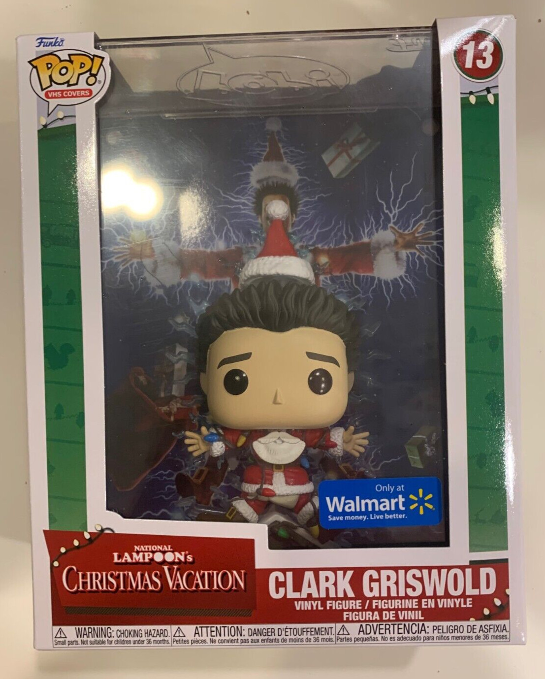 En Oferta Fundas Funko Pop Vhs National Lampoon Navidad #13 Clark Griswold Walmart Nuevo