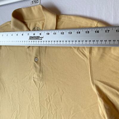 St. John's Bay Men Short Sleeve Quick-Dri Polo Shirt Size S, Solid