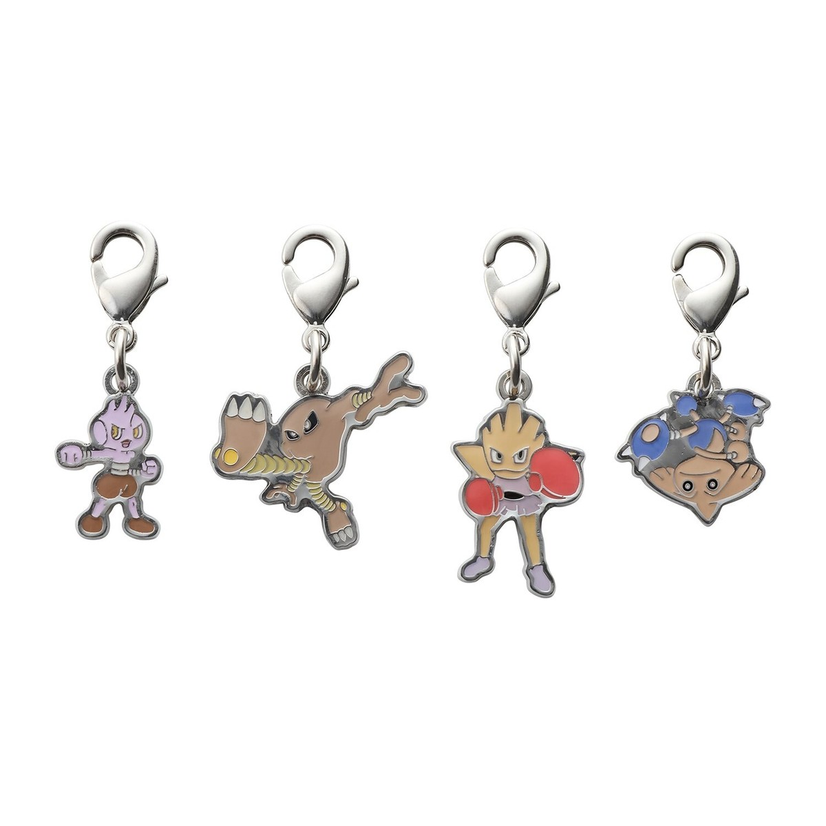 Pokemon Center National Zukan Metal Charm 236 106 107 237