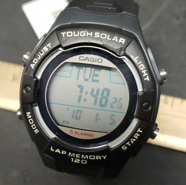 casio tough solar lap memory 120