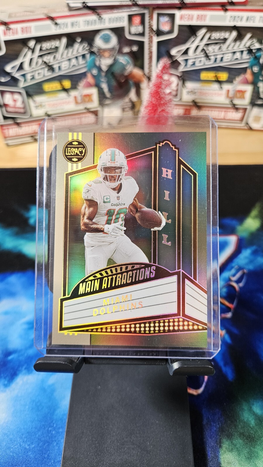 2023 Panini Legacy Main Attractions Tyreek Hill #MA-8 CASE HIT SUPER RARE