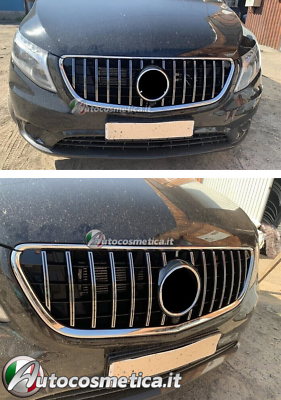 Styling auto e carrozzeria Protezione paraurti posteriore in acciaio INOX croato VITO W447 Auto