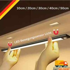 LED Lichtleiste Akku USB Bewegungssensor magnetisch Unterbau Flur Nachtlicht