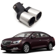 Car Exhaust Muffler Tip Tail Pipe Trim Silver for Buick LaCrosse 2010-2015 #4018