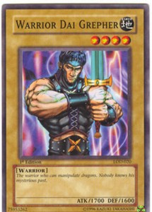 Warrior Dai Grepher - LOD-020 - Common - 1st Edition x3 - Lightly Played