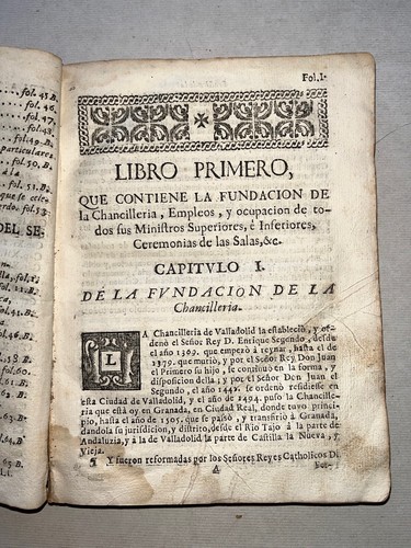 Práctica Y formulario Real Chancillería Valladolid 1773 Zaragoza Fernandez Plate - Picture 6 of 13