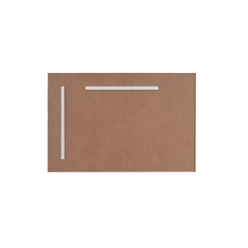 Elegant Decor Grace 27x36" Modern Aluminum Rectangle Mirror in Gold - Picture 4 of 5