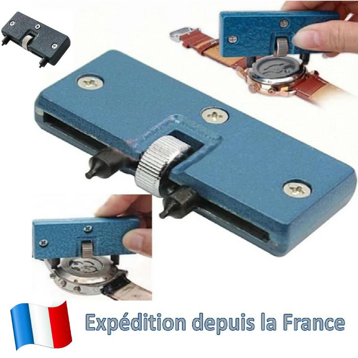 Kit Pro Pour Ouverture De Boîtier De Montre - 582g, Outil De Réparation En Tissu Oxford