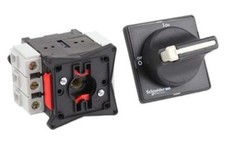Image of 1 x 3 Pole Panel Mount Non Fused Isolator Switch, 32 A, 15 kW, IP20, IP65