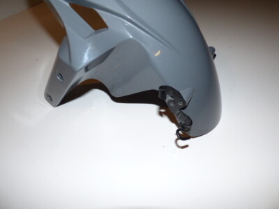 19 20 21 kawi zx6 zx636 front fender gray oem clean shape | eBay