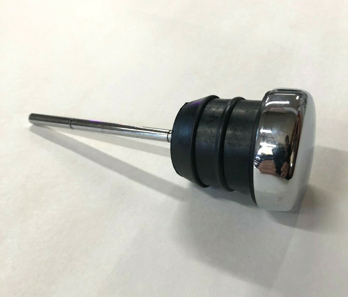 Chrome Oil Tank Plug Cap Dipstick Harley FL FLT XLCH FXR FX 6262570A
