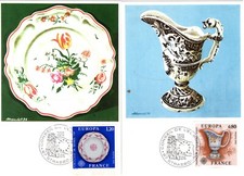 1877/8+ FDC 2  CARTES MAXIMUMS  1er JOUR     EUROPA    STRASBOURG