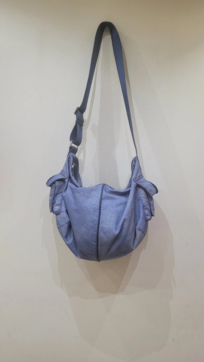 Borsa outlet borbonese azzurra