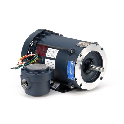 Leeson 116608.00 Electric Motor 1/2 HP 3600 Rpm 1-PH 115/208-230 Volt 56C Frame