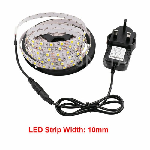 12V 5V USB Battery UK Plug In RGB LED Strip Light Tape Under Cabinet TV Lighting - Picture 17 of 17