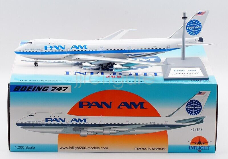 航空機・ヘリコプター inflight 1/200 PAN AM B747-100 N737PA Amazon | Inflight 1/200 完成品 FOR PAN AM For McDonnell
