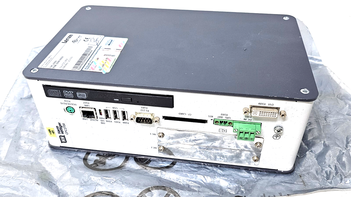 Lenze CPC 2700 Industrial PC PN: 1160-0002 windows XP PRO For