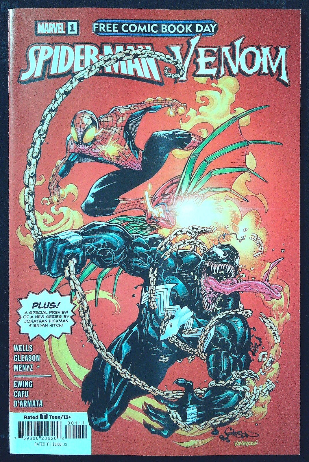 FCBD (2023) SPIDER-MAN/VENOM #1 - New Bagged
