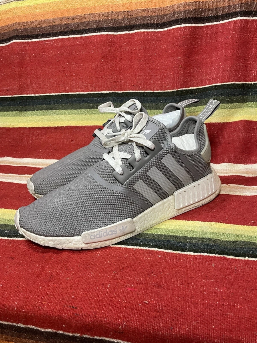 adidas gazelle silver green womens adidas Originals Nmd R1 Original Boost Runner "Solid Grey" | S31503