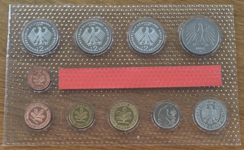 💥➰ Kursmünzensatz Deutsche Mark ☘️ BRD KMS DM 🍄 1997 Prägung "G" Karlsruhe ➰💥 - Bild 2 von 2