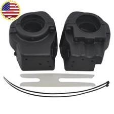 Motorcycle Black Handlebar Hand Control Switch Housing Cover For Harley Touring