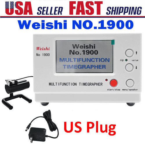 Weishi No.1900 Multifunction Watch Timegrapher Timing Machine Tester Tool US