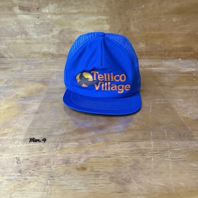 Vintage Tellico Village Residential Community Tennessee Lake Trucker Hat Cap