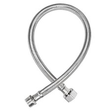 Faucet Supply Line Connector G1/2 Female x G1/2 Male 20" SUS304 Hose