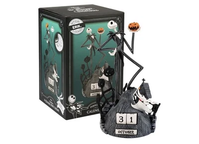 THE NIGHTMARE BEFORE CHRISTMAS Disney Pesadilla Antes De Navidad 3D Perpetuo Escritorio Calendario Regalo - Nuevo