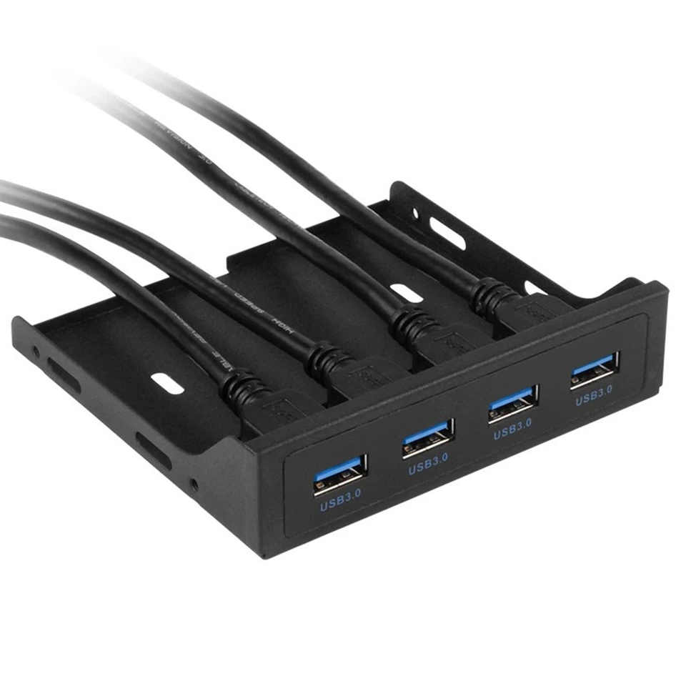 Front Panel USB Hubs USB 3.0 for PC Computer Case Plug and Play Multifunction - Bild 4 von 4