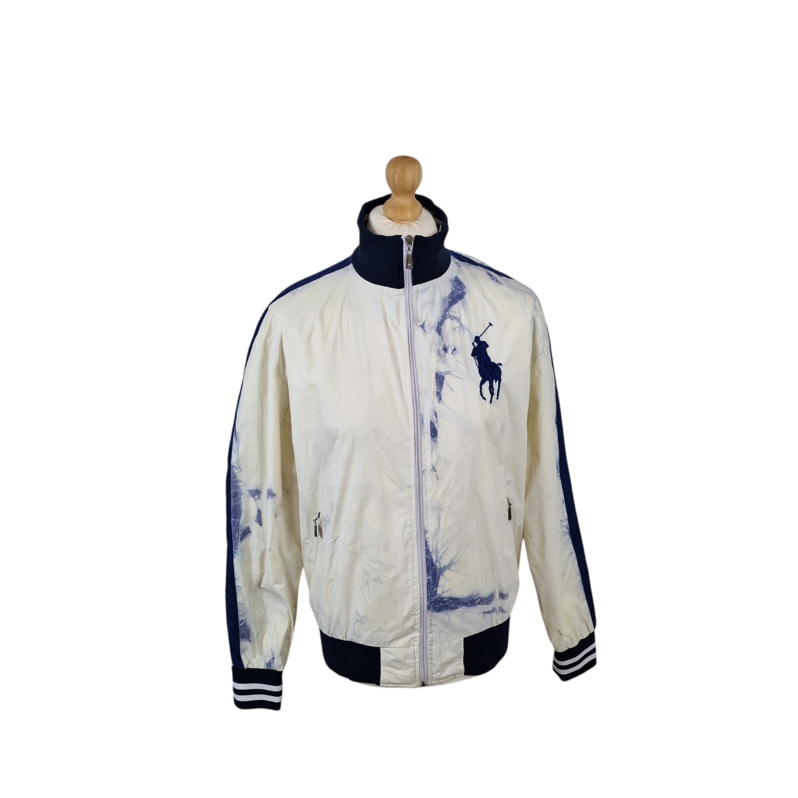 Polo Ralph Lauren Bomber Giacca Uomo XL Big Pony Vintage anni 90