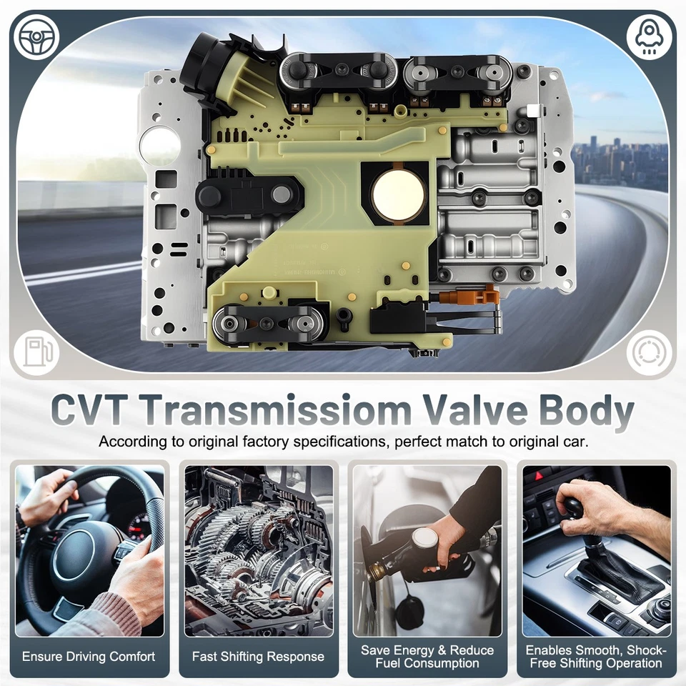 722.6 Transmission Valve Body W/Conductor Plate For 2005-2014 Chrysler 300 Dodge - Изображение 4 из 4