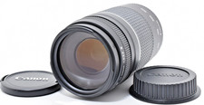 Canon EF 75-300mm f/4-5.6 III USM Telephoto Zoom Lens S/N 28620694 w/ Cap MINT 