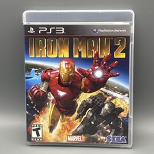 Iron Man 2 Sony PlayStation 3 PS3 Action Shooter Game T NTSC-U/C CIB SEGA