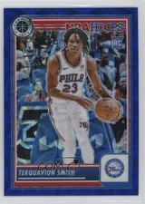 2023-24 Panini NBA Hoops Premium Stock Blue Prizm 1/25 Terquavion Smith #50 6o3