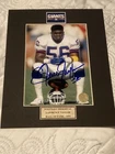 Lawrence Taylor Signed Autographed 5x7 Photo In a 8x10 Matt “ Giants” COA. HOF