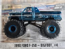 Greenlight King of Crunch '90 Ford F-350 Bigfoot #4 1:64 - Series 16 Blue Chase!